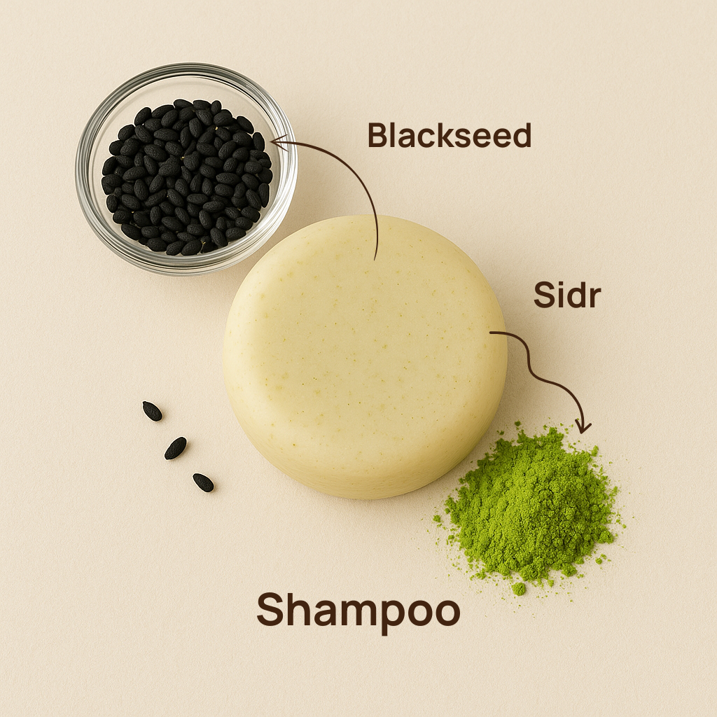Sidr & Black Seed Shampoo Bar