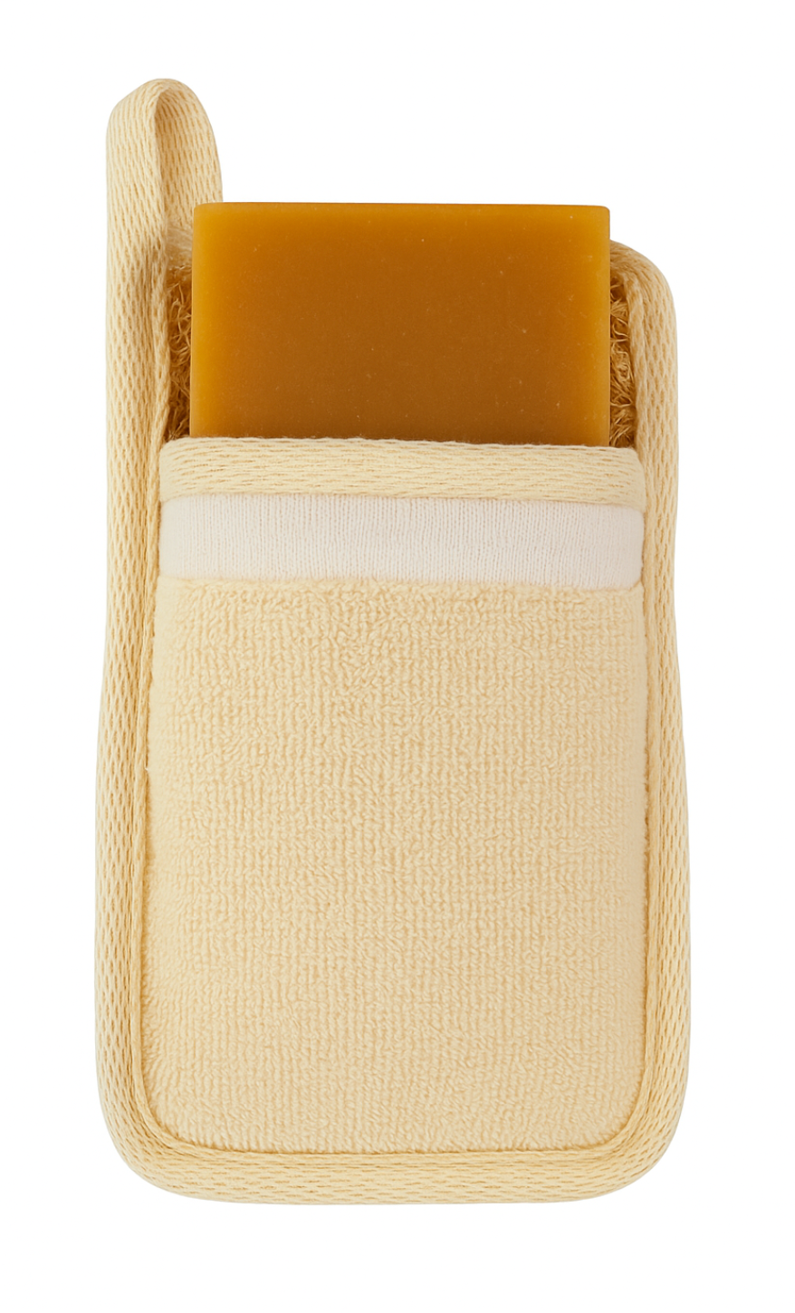 Natural Loofah With Soap Pocket