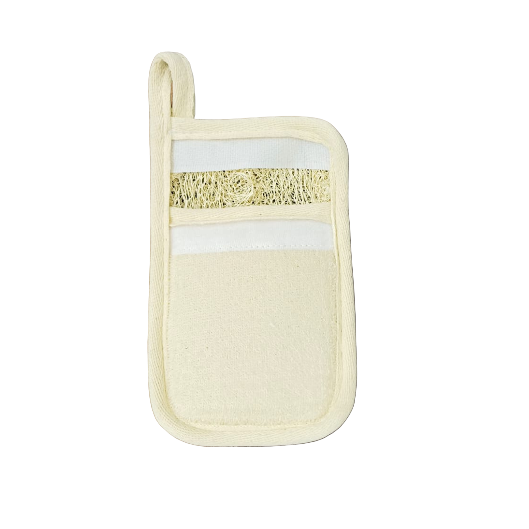 Natural Loofah With Soap Pocket